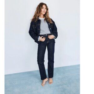 NWOT PARKE 90's Straight Jean Dark Wash